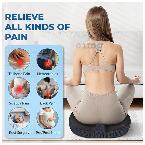 Coccyx Pain Donut Pillow For Broken Tailbone Trajectory Donut