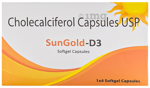 Sungold-D3 Softgel Capsule image