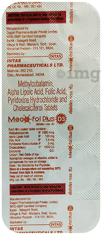 Mecofol Plus D3 Tablet image