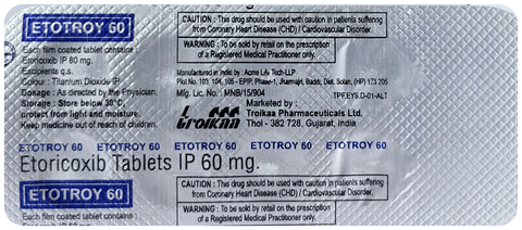 Etotroy 60mg Tablet image