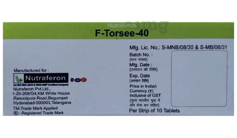 F-Torsee 40 Tablet image