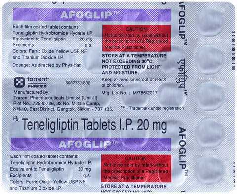 Afoglip Tablet image