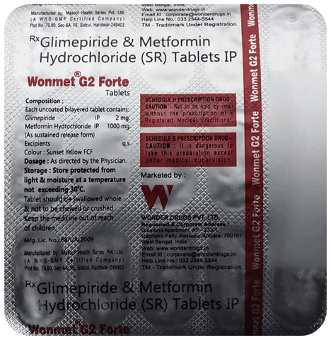Wonmet G2 Forte Tablet SR