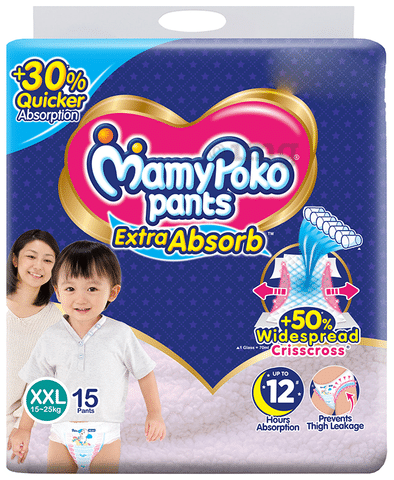 Buy MamyPoko Pants Extra Absorb Diaper Monthly Jumbo Pack Extra Large Pack  of 84 Online at Low Prices in India  Amazonin