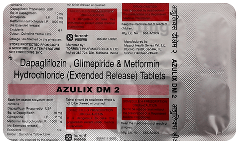 Azulix DM 2 Tablet ER image