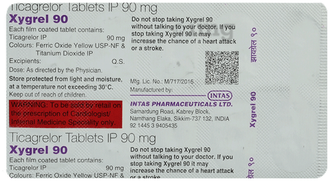 Xygrel 90 Tablet image
