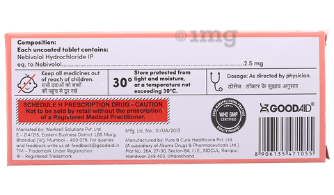 Nebiaid 2.5 Tablet image