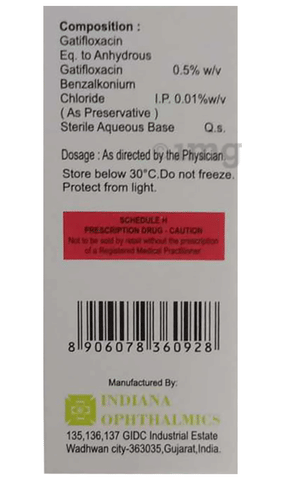 Gaticon-HS Eye Drop image