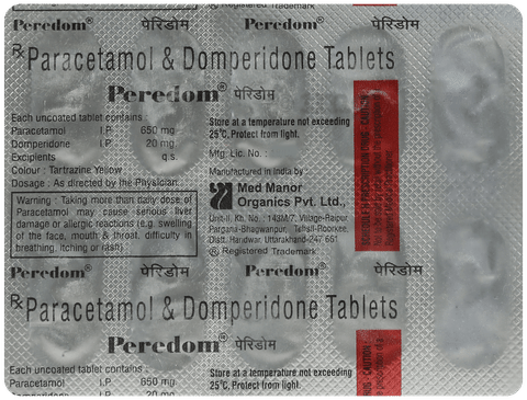Peredom 20 mg/650 mg Tablet