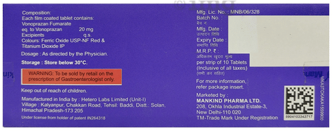 Vonalong 20 Tablet image