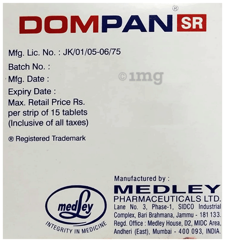 Dompan SR Tablet image