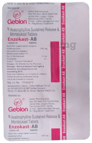 Enzokast-F Tablet image