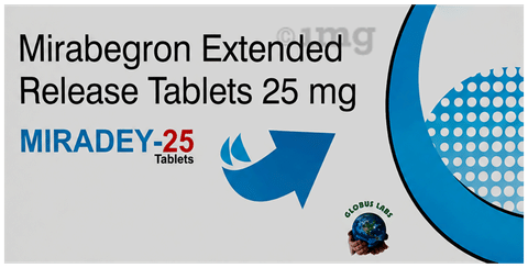 Miradey 25 Tablet ER image
