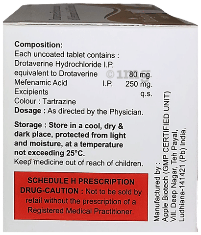 Mefigril-D 80 Tablet image Mefigril-D 80 Tablet image
