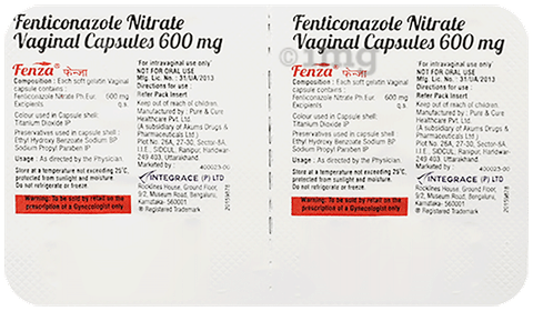 Fenza Vaginal Capsule image Fenza Vaginal Capsule image