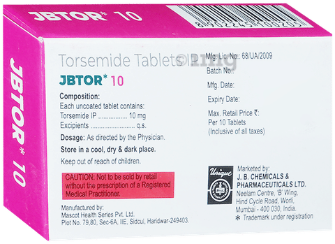 जेबीटोर 10mg टैबलेट image