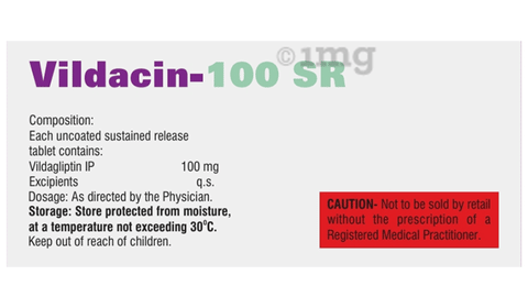 Vildacin 100 SR Tablet image Vildacin 100 SR Tablet image