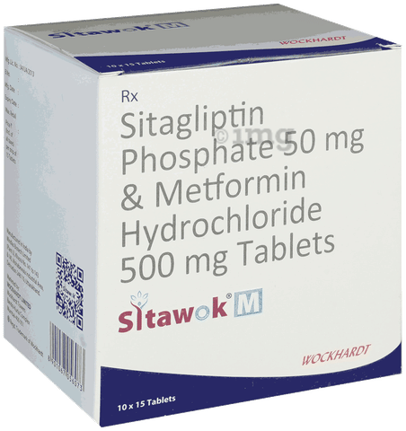 Sitawok M 500 Tablet image Sitawok M 500 Tablet image