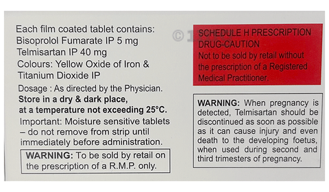 Bisot 5mg/40mg Tablet image Bisot 5mg/40mg Tablet image