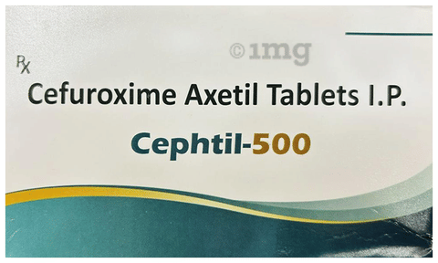 Cephtil 500 Tablet image