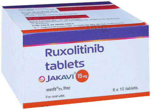 Jakavi 15mg Tablet image Jakavi 15mg Tablet image