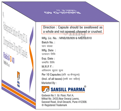 Rabisil-D 40 Capsule SR