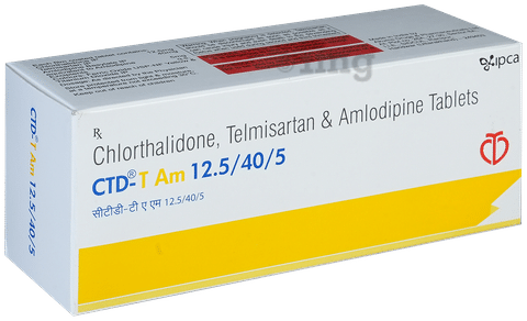 CTD-T AM 12.5/40/5 Tablet