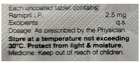 AB-Ramprel 2.5mg Tablet image AB-Ramprel 2.5mg Tablet image