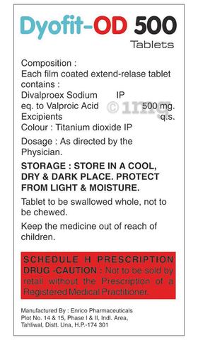 Dyofit-OD 500 Tablet ER image Dyofit-OD 500 Tablet ER image