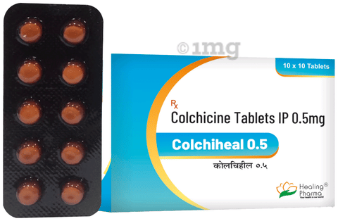 Colchiheal 0.5 Tablet image Colchiheal 0.5 Tablet image