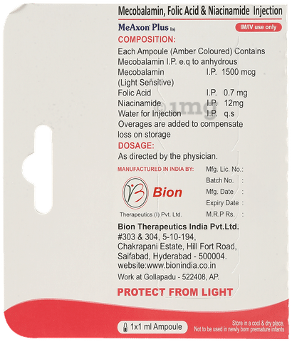 Meaxon Plus Injection