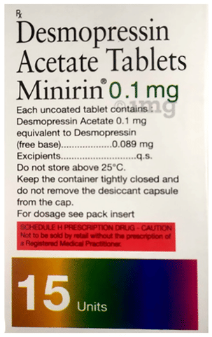 Minirin 0.1mg Tablet image