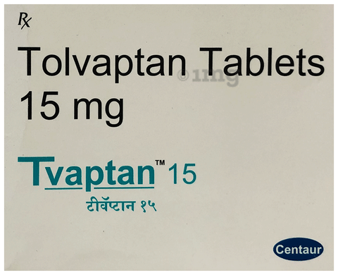 Tvaptan 15 Tablet image