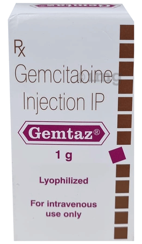 Gemtaz 1gm Injection image Gemtaz 1gm Injection image
