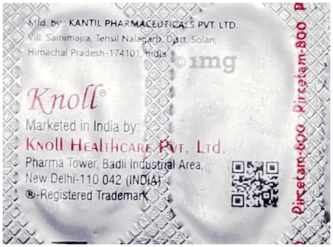 Pircetam 800mg Tablet image Pircetam 800mg Tablet image