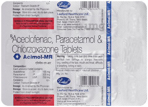 acimol MR 100mg/325mg/250mg Tablet image acimol MR 100mg/325mg/250mg Tablet image