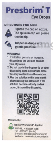 Presbrim T Eye Drop
