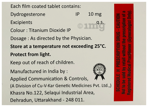 Mydydro 10mg Tablet image Mydydro 10mg Tablet image