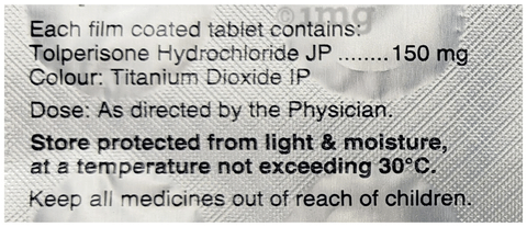Tolperitas 150 Tablet image
