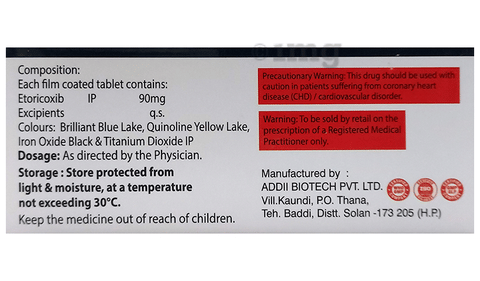 Coxtin 90mg Tablet image Coxtin 90mg Tablet image