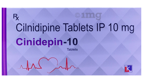Cinidepin 10 Tablet image