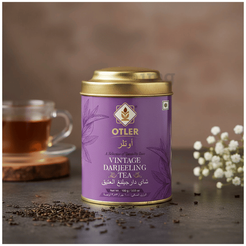 茶 LE st Otler Vintage Darjeeling Tea: Buy Tin of 100.0 gm Leaves at best