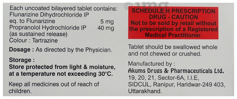 Migralay Plus 5 Tablet SR