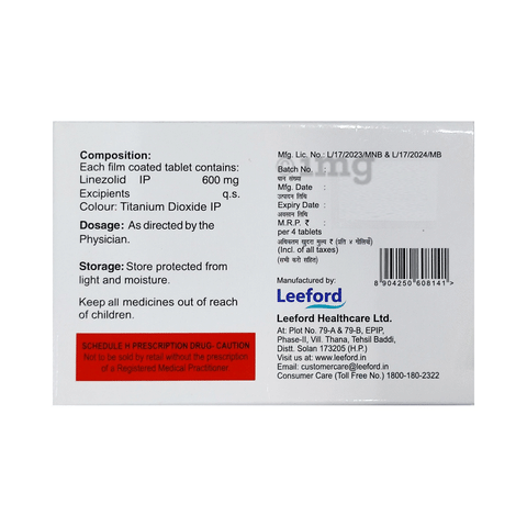 Lexilid 600mg Tablet image Lexilid 600mg Tablet image