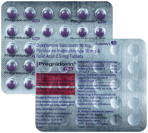 Pregnidoxin Plus Tablet image