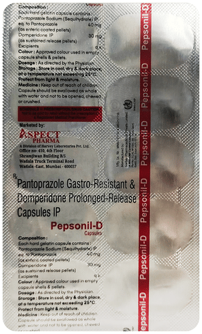 Pepsonil-D Capsule PR image Pepsonil-D Capsule PR image