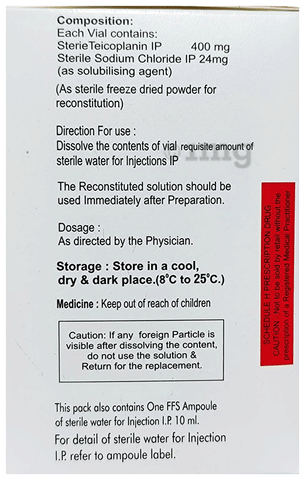 Targostin 400 Injection image