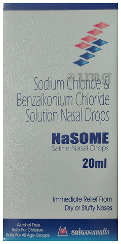 Nasome Saline Nasal Drops
