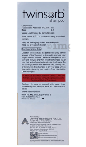 Twinsorb Shampoo image Twinsorb Shampoo image