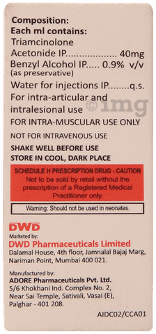 D Cort 40mg Injection image